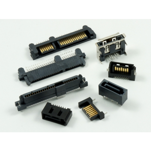 SAS, SATA & eSATA connectors